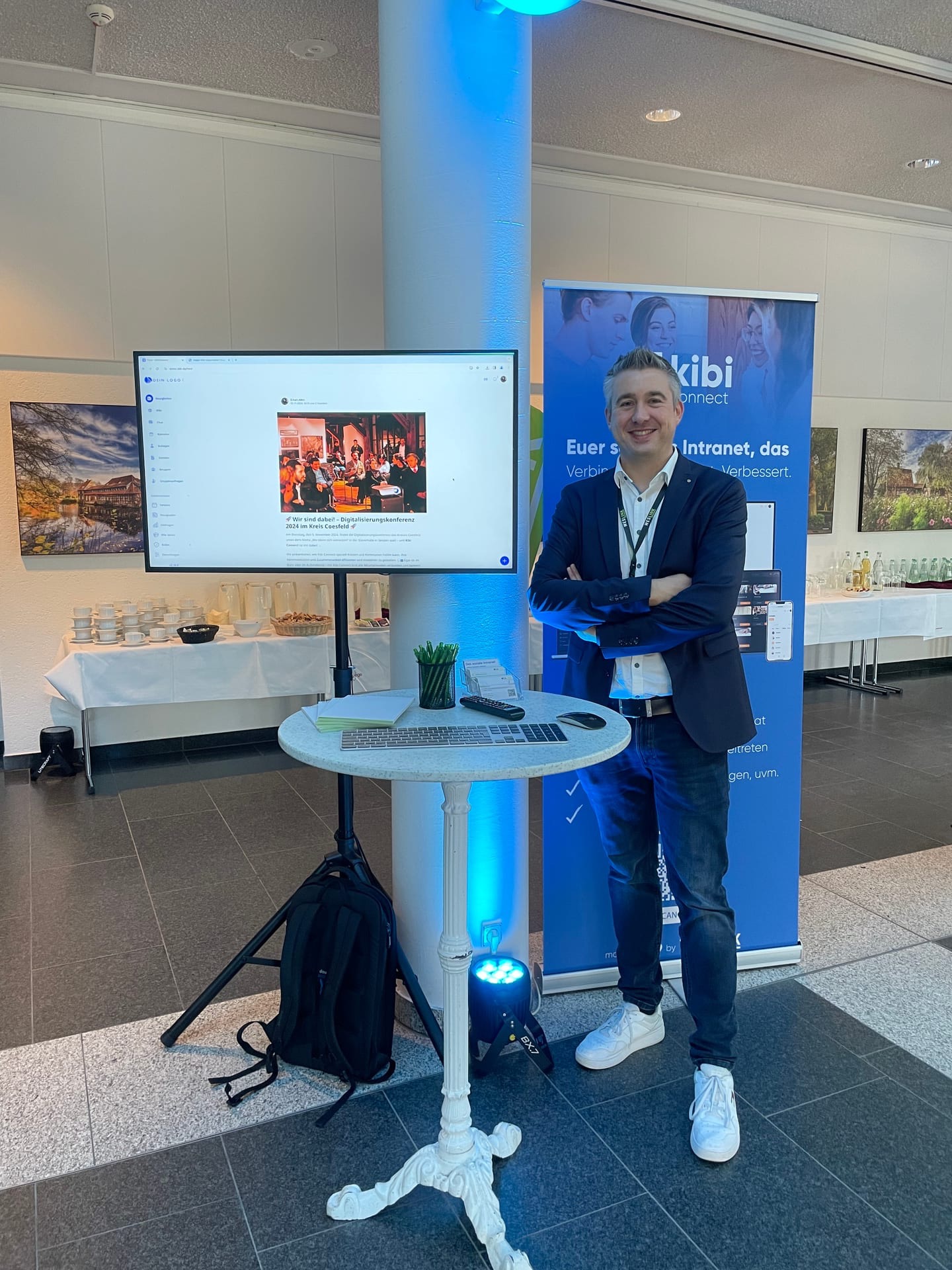 Kibi Connect bei der Digitalisierungskonferenz in Senden